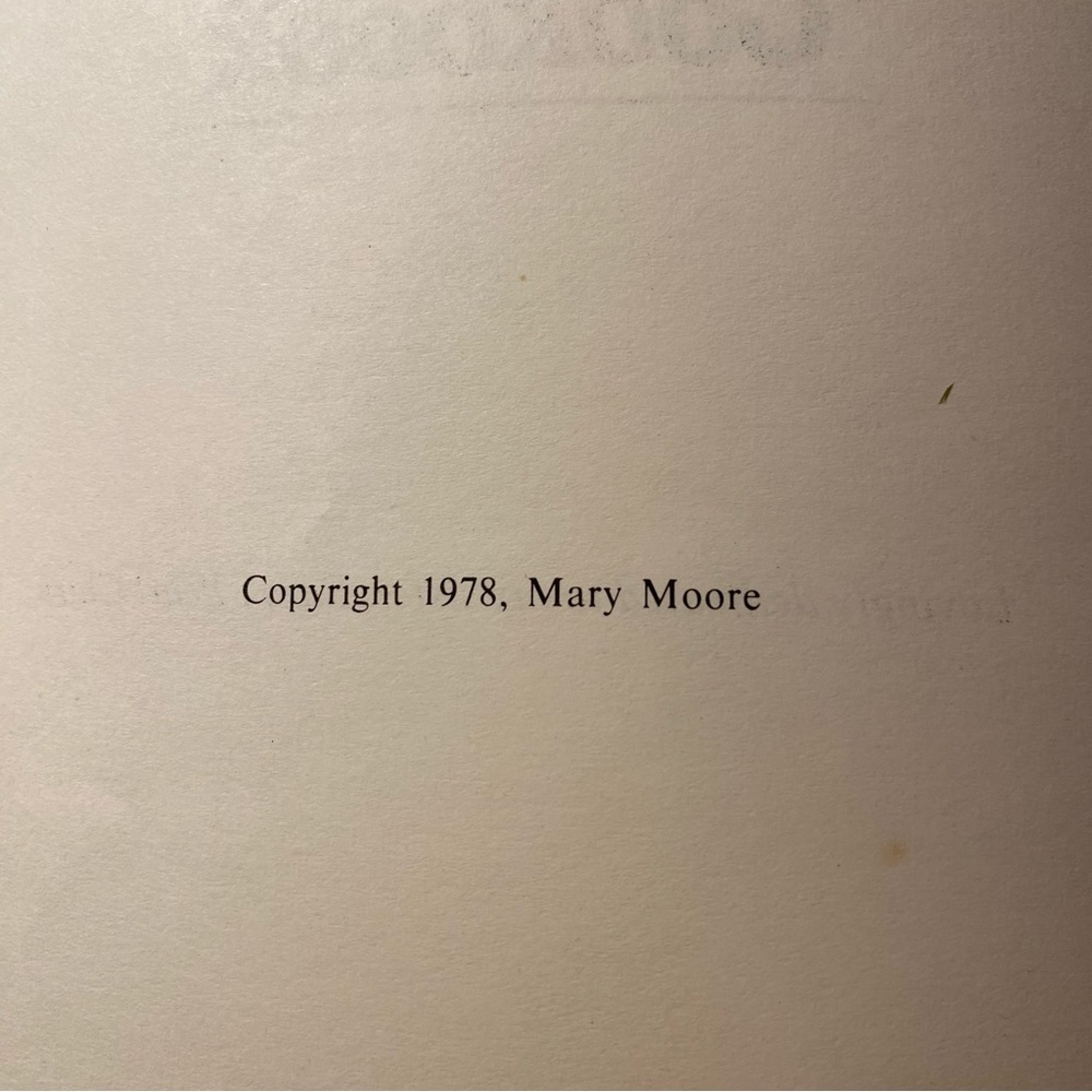 FIRST EDITION Vintage Mary Moore out of print 1978 Cookbook 326 pages - Picture 3 of 14